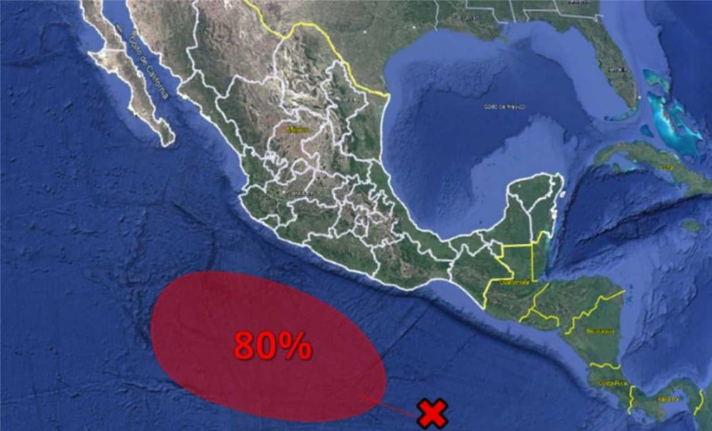 ¡Alerta en el Pacífico! Alvin, el primer ciclón de 2025, se acerca a México