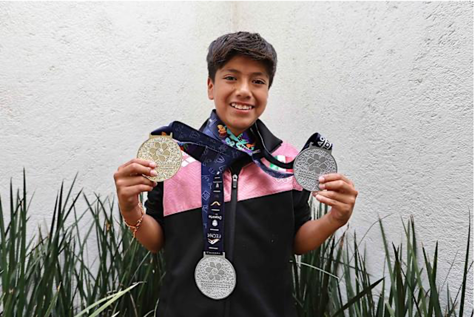 Iñaki Hernández, el niño clavadista que sueña con los Juegos Olímpicos de Los Ángeles 2028