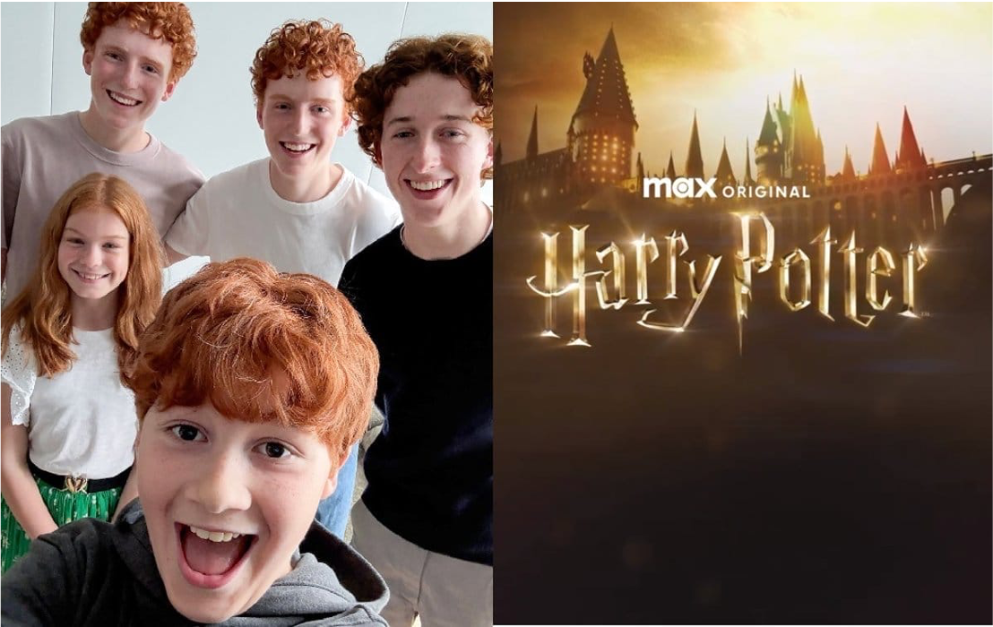 ¡Magia completa! HBO revela a los hermanos Weasley en la serie de Harry Potter