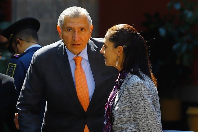 Sheinbaum: Adán Augusto colaborará en investigación de Bermúdez