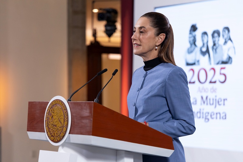 Sheinbaum denuncia genocidio en Gaza y reafirma reconocimiento a Palestina