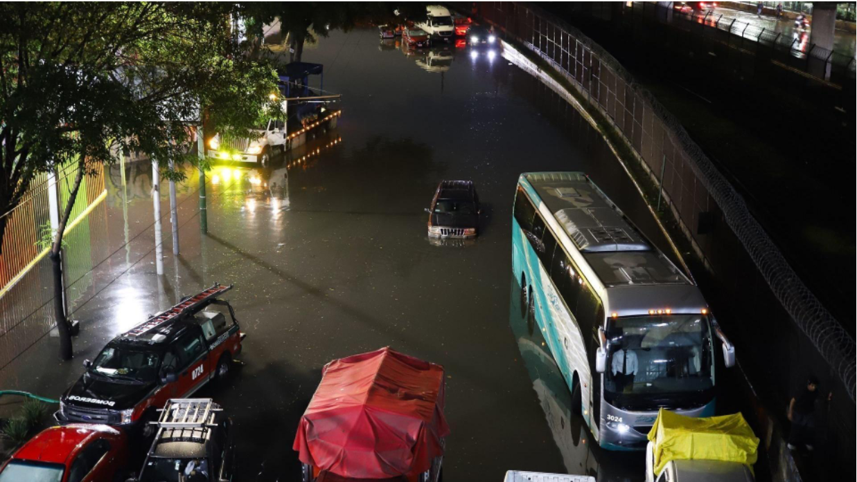 GAM e Iztapalapa, las más golpeadas por la tormenta: registran récord de precipitación