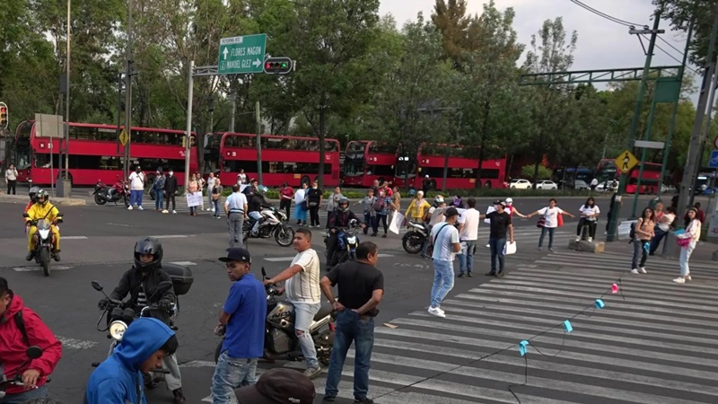 ¡Alerta vial en CDMX! Marchas y tráfico complican la movilidad este lunes
