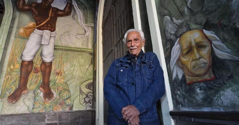 Muere Melchor Peredo a los 99 años: el último heredero del muralismo
