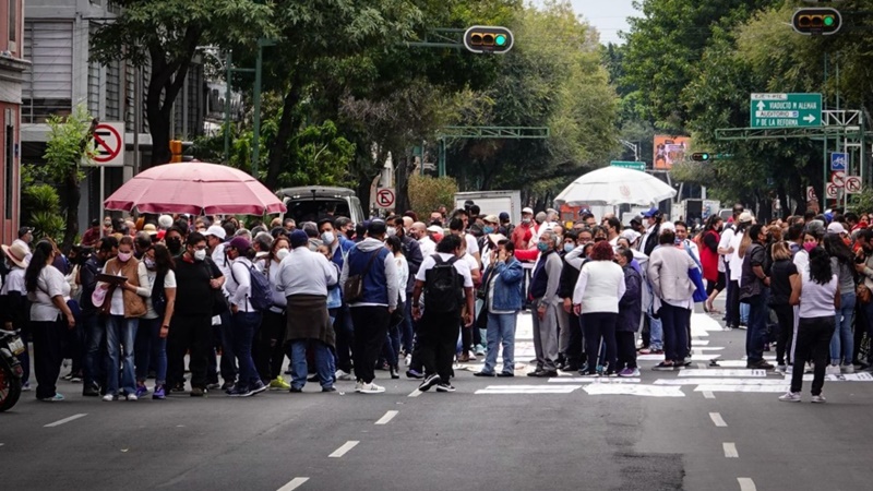 CDMX arranca con marchas, rodada y bloqueos este lunes