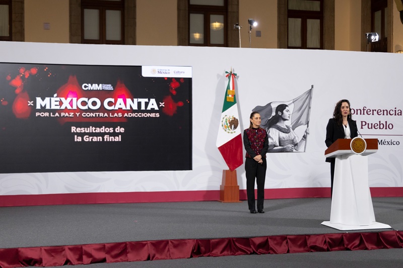 Segunda edición del concurso México Canta, anuncia el Gobierno de México