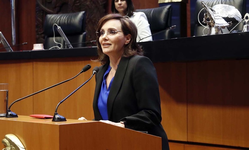 Lilly Téllez acusa a Sheinbaum de respaldar a “narcosenador”