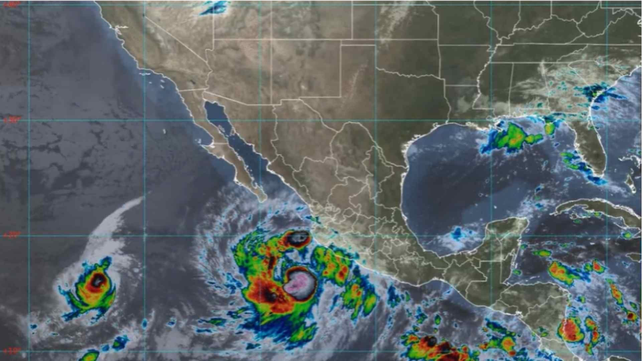 Priscilla se convierte en huracán categoría 1 frente a la costa de Jalisco