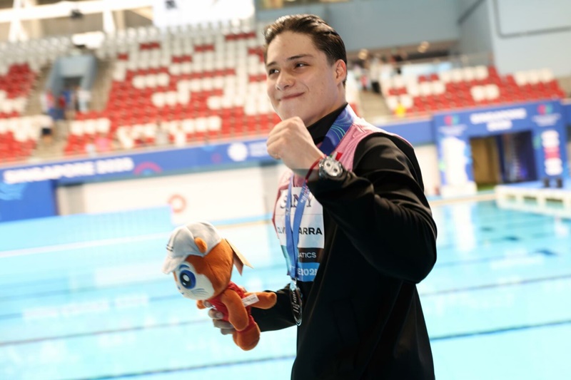 Osmar Olvera, candidato mexicano al premio Atleta del Año de World Aquatics