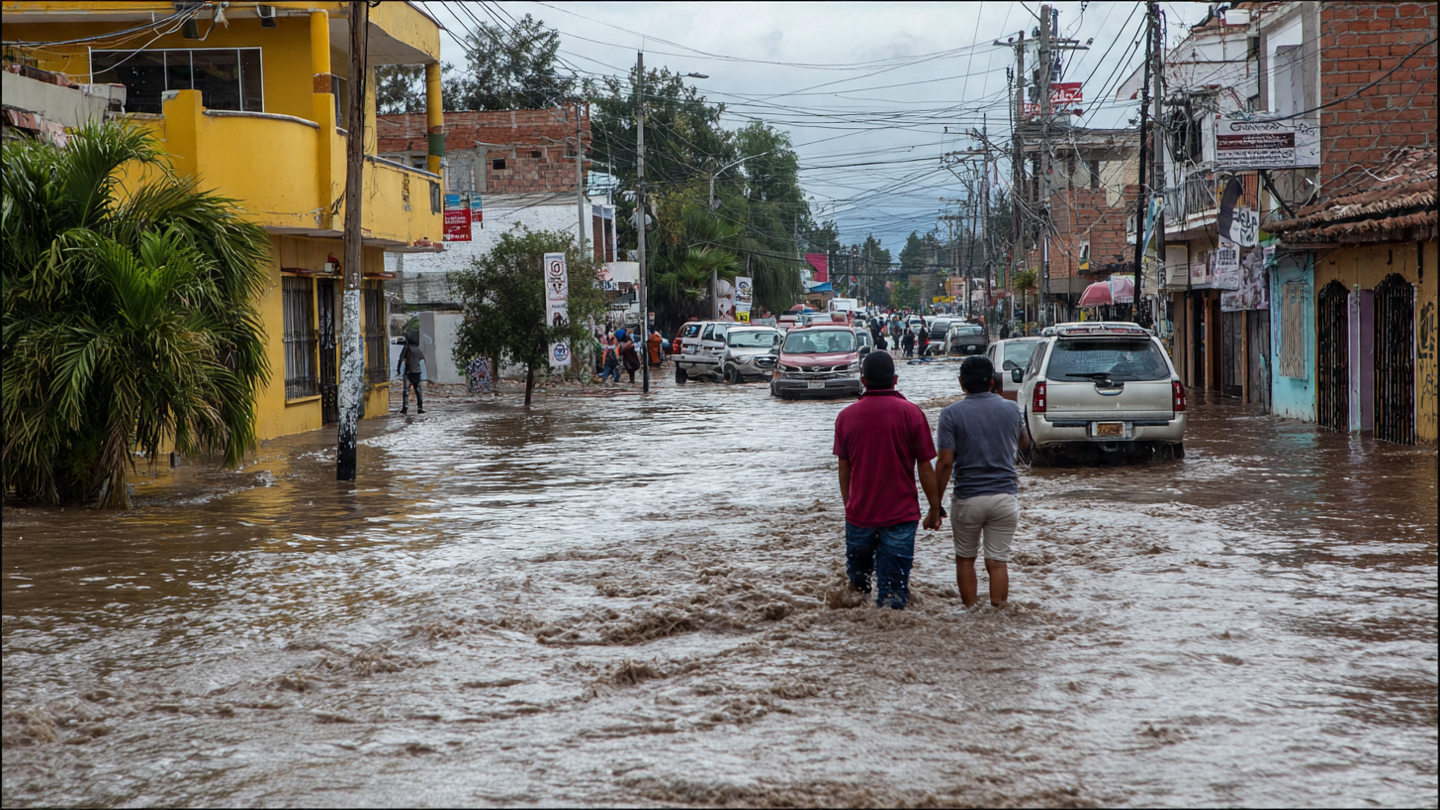 Lluvias dejan 48 muertos y miles de damnificados en el centro del país