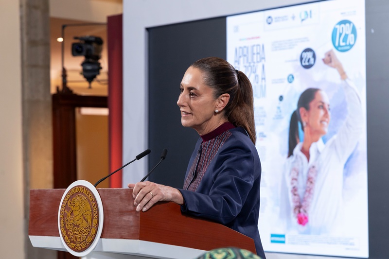 Sheinbaum descarta choque de la Marcha Z con militares