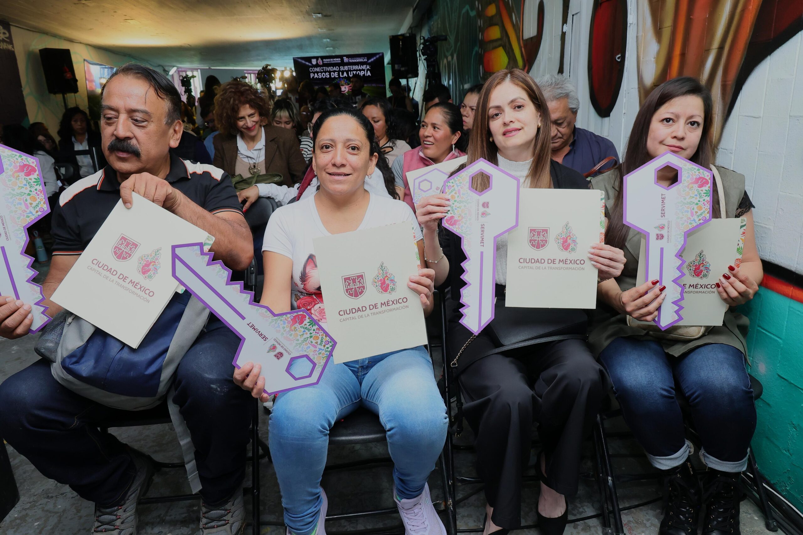 Dignificación en Tlalpan: Brugada entrega llaves y acuerdos a comerciantes