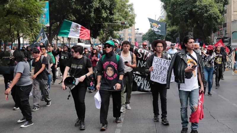 Caos vial por marcha masiva de la Generación Z en la CDMX