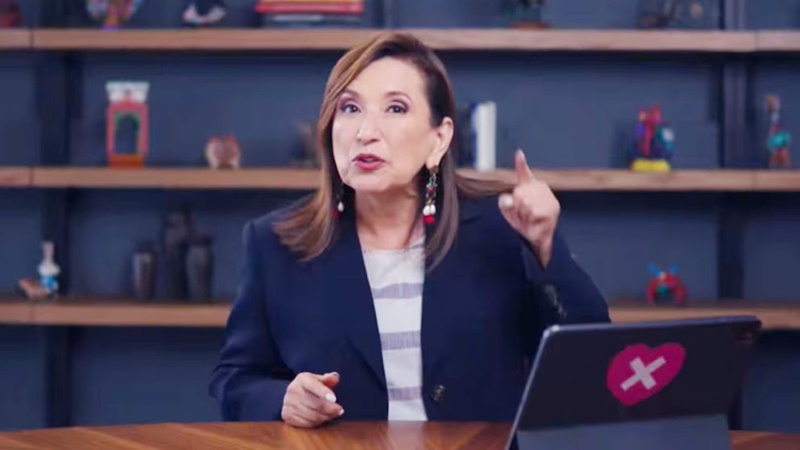 Xóchitl Gálvez critica a Noroña tras incidente durante vacaciones en Roma