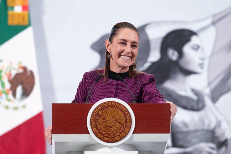 Sheinbaum cuestiona contrato del PAN con organizador de Marcha Z