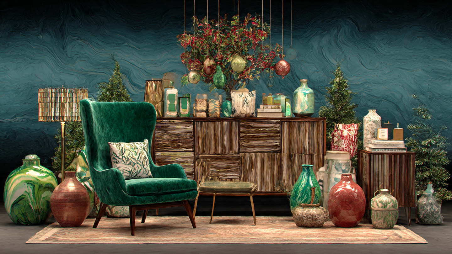 Decoración Navideña 2025 Impulsa Tendencias Rosas y Sustentables en México