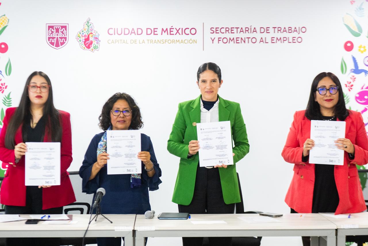 Unen fuerzas STyFE y Fiscalía para erradicar violencia y acoso contra mujeres en el trabajo