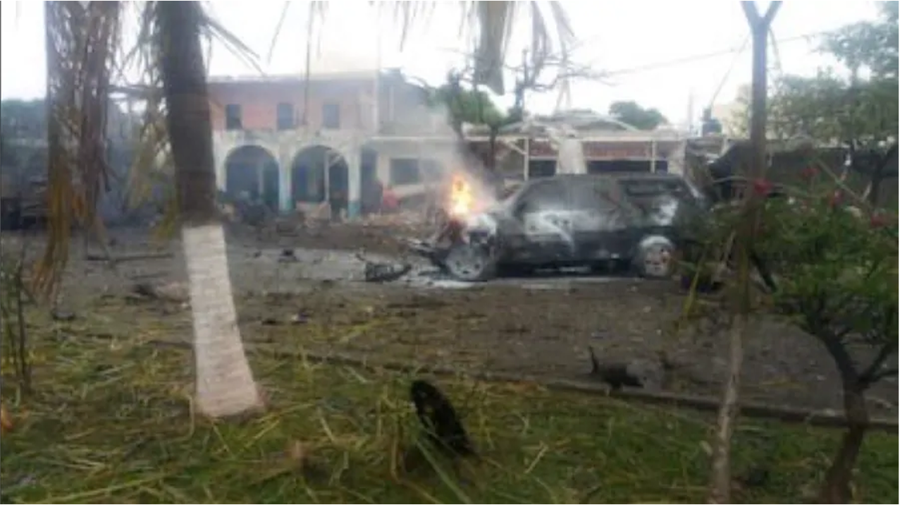 Se eleva a 5 la cifra de muertos por explosión de coche bomba en Coahuayana, Michoacán
