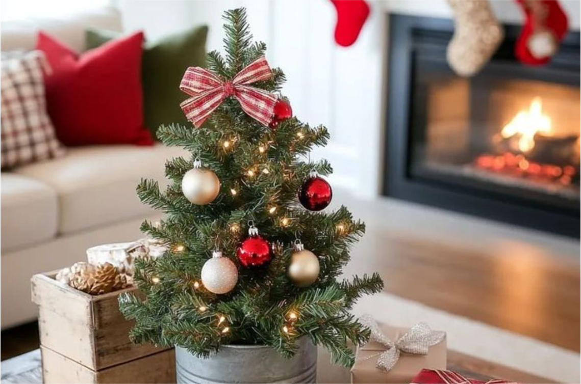 Poco espacio, mucho estilo: así puedes decorar tu casa en Navidad sin exagerar