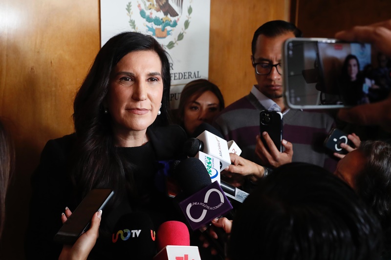 Kenia López Rabadán exige coordinación por la paz tras ataque en Salamanca, seguridad