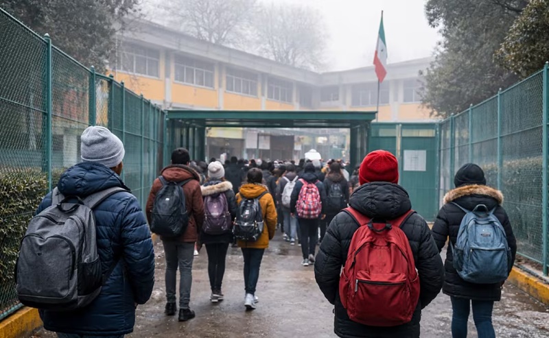 Regreso a clases en México tras invierno; frío frena actividades en algunos estados