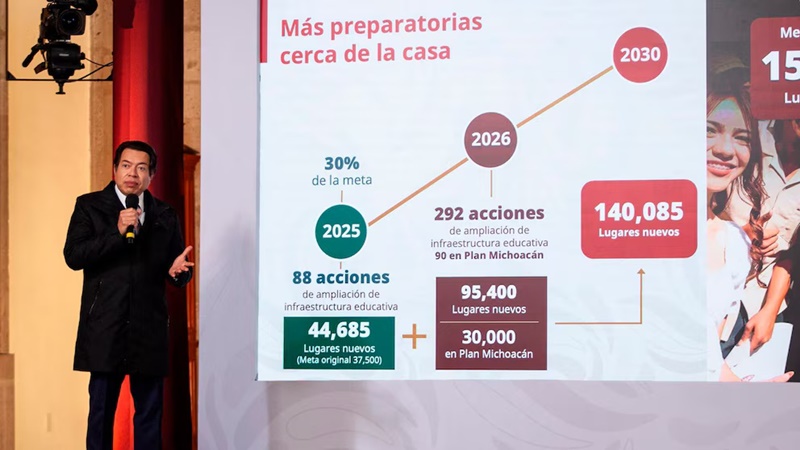 Bachillerato nacional crece para que ningún joven se quede fuera