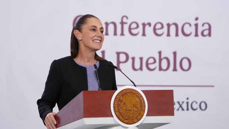 Claudia Sheinbaum visita Tijuana entre obras, anuncios y polémica social