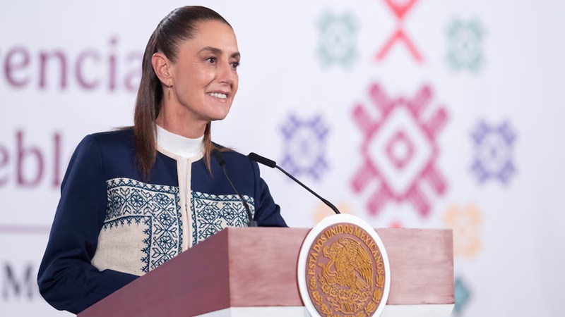 Sheinbaum aclara presencia de avión de Estados Unidos en Toluca