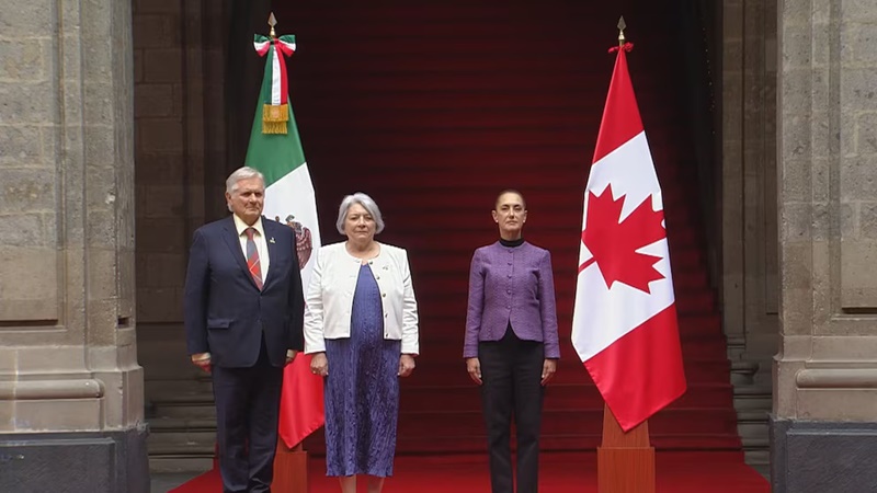 Sheinbaum recibe a Mary Simon y refuerza agenda México–Canadá