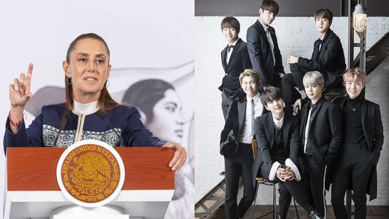 Sheinbaum gestiona más fechas de BTS para México