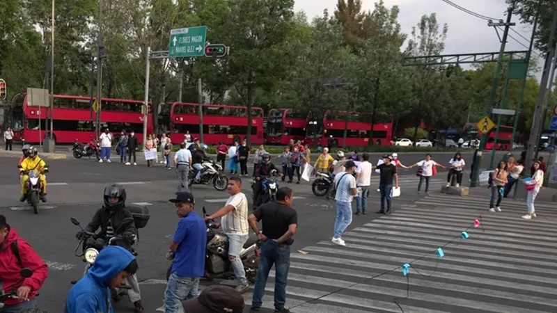 Así está el tráfico, marchas y clima en la CDMX hoy