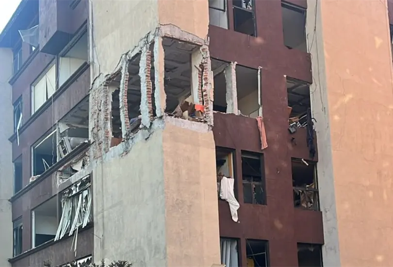 Explosión por posible fuga de gas en Coyoacán deja varios lesionados y daños en viviendas