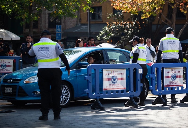Alcoholímetro en CDMX deja más de mil conductores al Torito