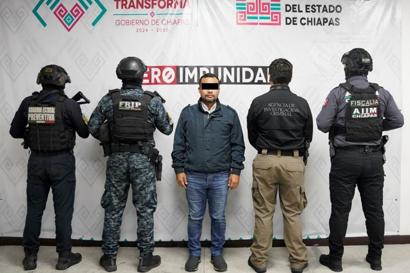 Detienen a alcalde de Cintalapa por corrupción y presuntos nexos criminales