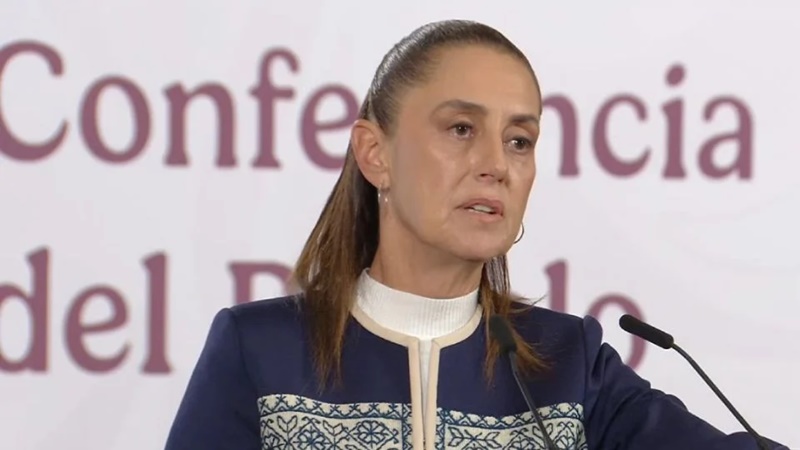 Sheinbaum niega aviso previo de alerta aérea emitida por Estados Unidos