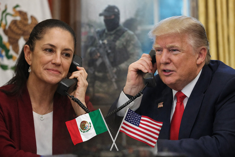 Claudia Sheinbaum dialoga con Trump tras operativo en Jalisco