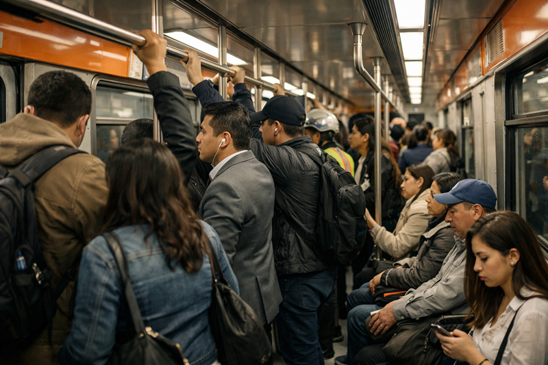 CDMX hoy: marchas, tráfico y clima al límite