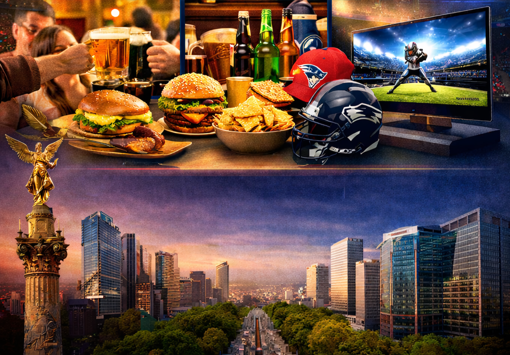 Restaurantes, bares y comercios capitalinos celebran el impacto económico del Super Bowl LX