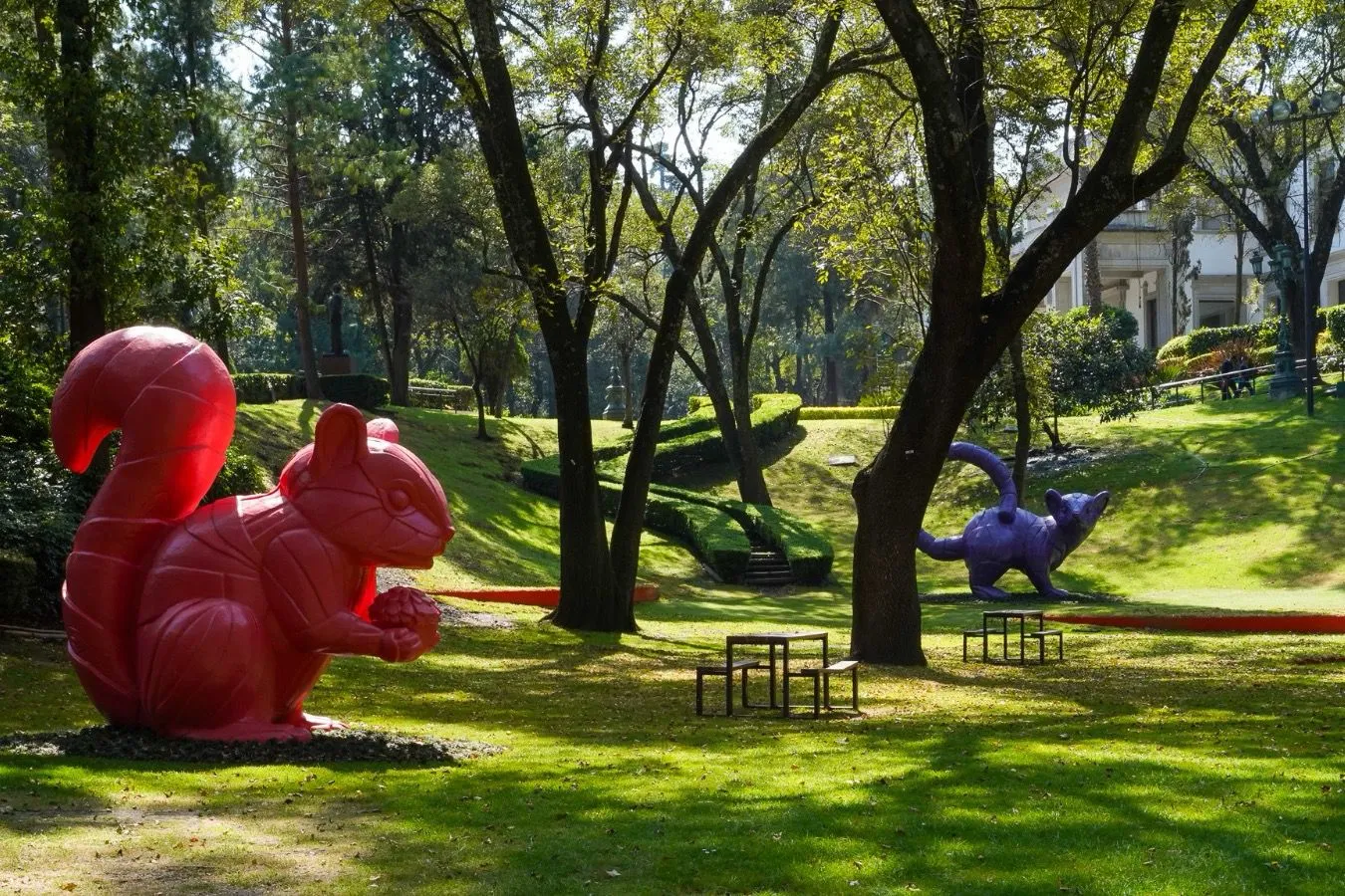 Arte, naturaleza y picnic: así es el Jardín Hondonada en Los Pinos