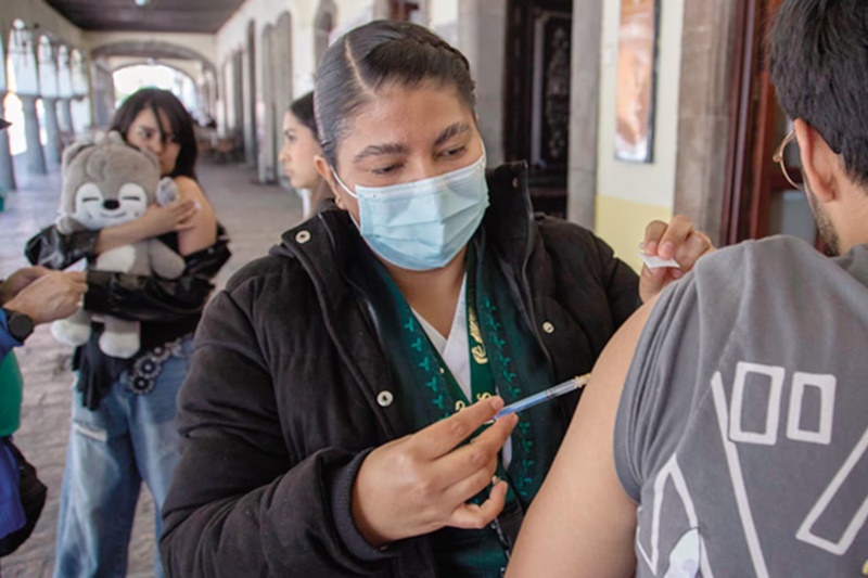 México supera nueve millones de vacunas contra sarampión