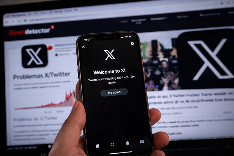 X presenta fallas globales y deja a usuarios sin acceso