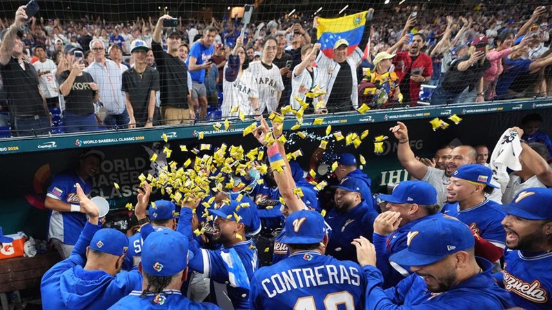 Venezuela gana el Clásico Mundial de Béisbol en final cardíaco