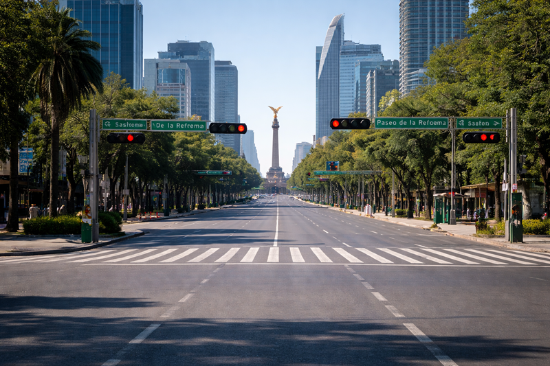 Movilidad y clima en CDMX: Operación regular y sin contingencia ambiental