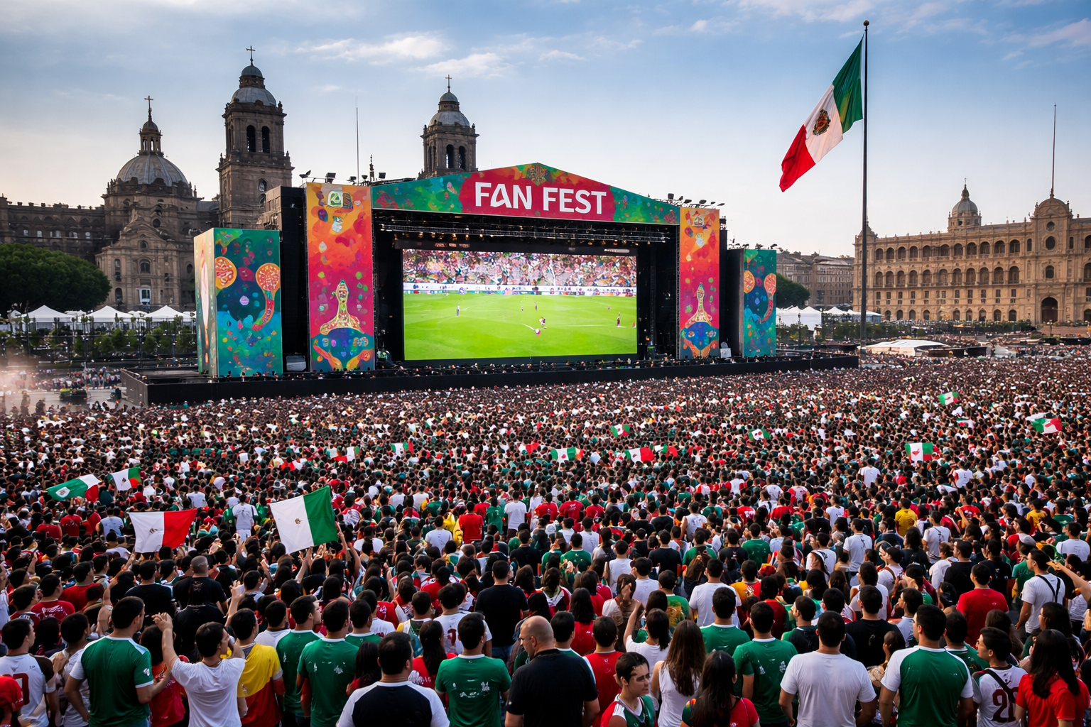 ¿Sin cerveza en el Mundial? CDMX confirma restricción en el Fan Fest del Zócalo