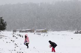 Nevada en el Ajusco en plena primavera 2026: capitalinos abarrotan el Pico del Águila