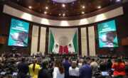 Salón de sesiones de la Cámara de Diputados durante la Sesión Preparatoria de la LXVI Legislatura